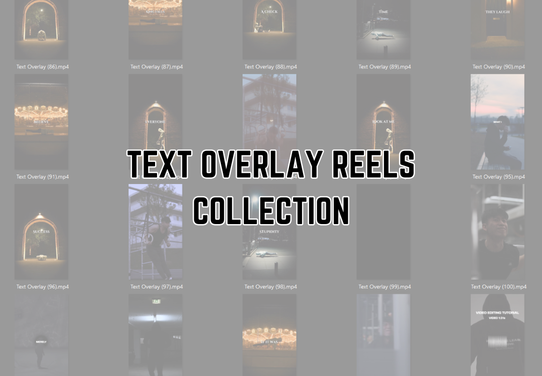 Text Overlay Reels (600+)